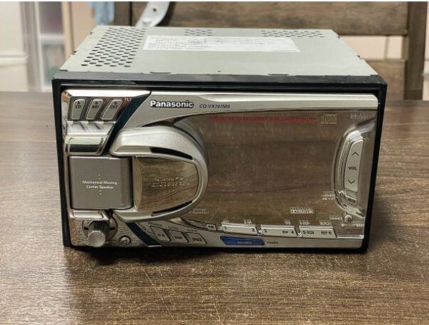 Panasonic CQ-VX707MSD 2DIN CD MD Deck Player Tested | eBay