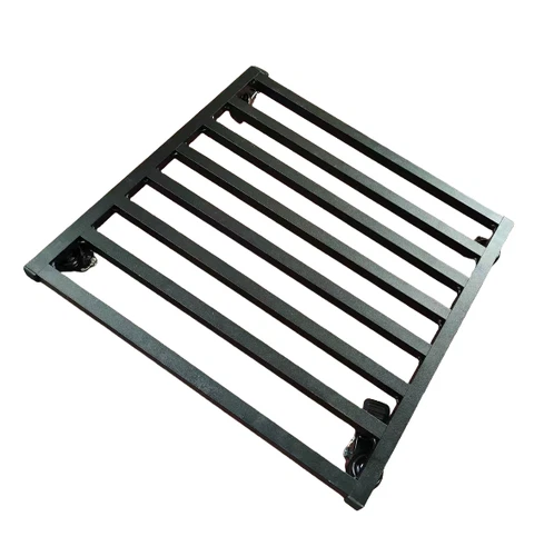 Aluminum Square Plant Dolly Stand Rolling 4 Wheels Caddy Holder Patio Pot Black - Picture 42 of 46