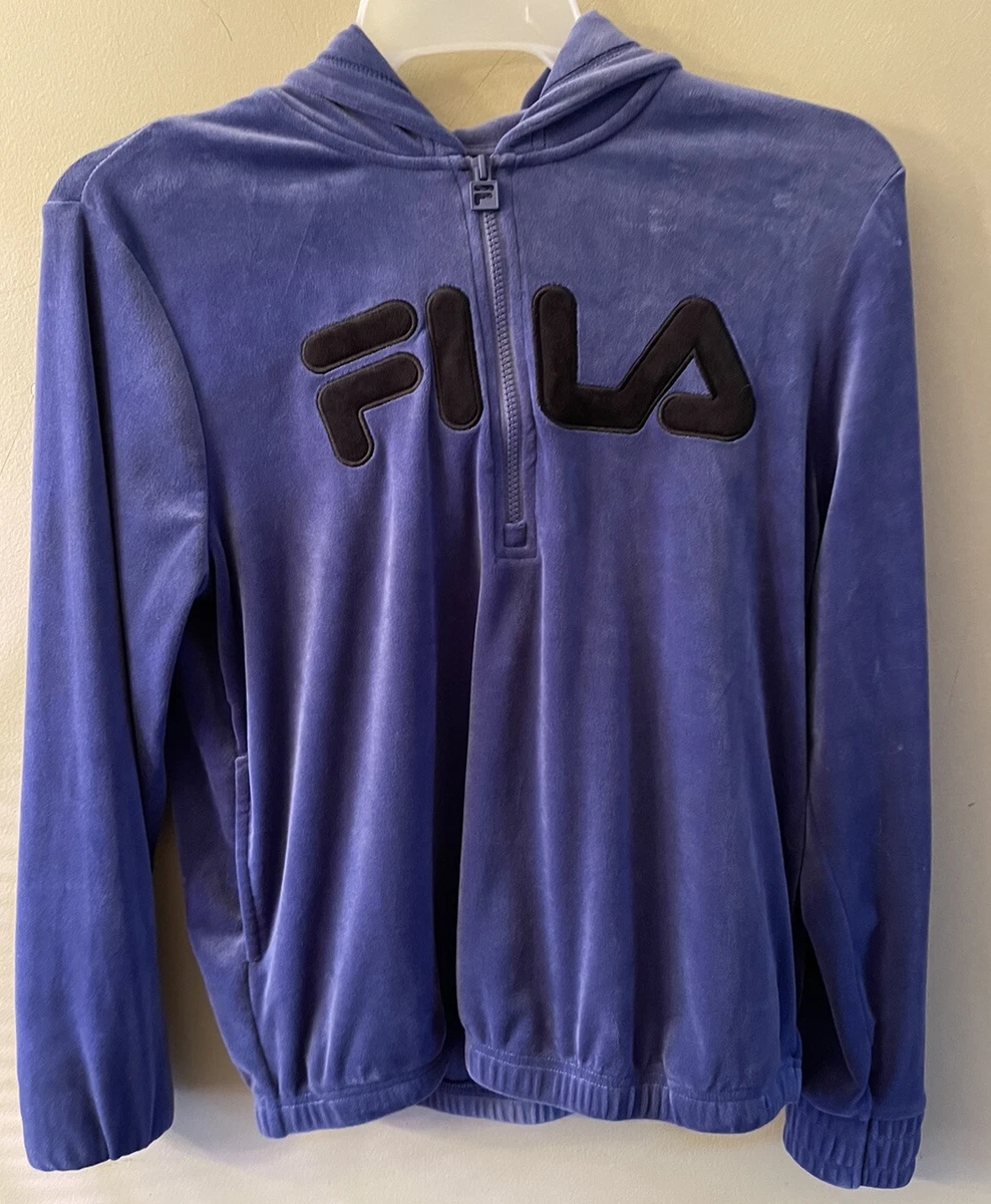 Fila hoodie cheap womens purple