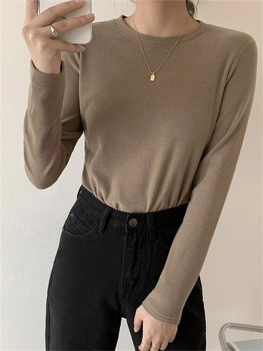 Winter Women Sweater T Shirt Women Oversize T-Shirt Woman Clothes Female Tee Top - Picture 3 of 29