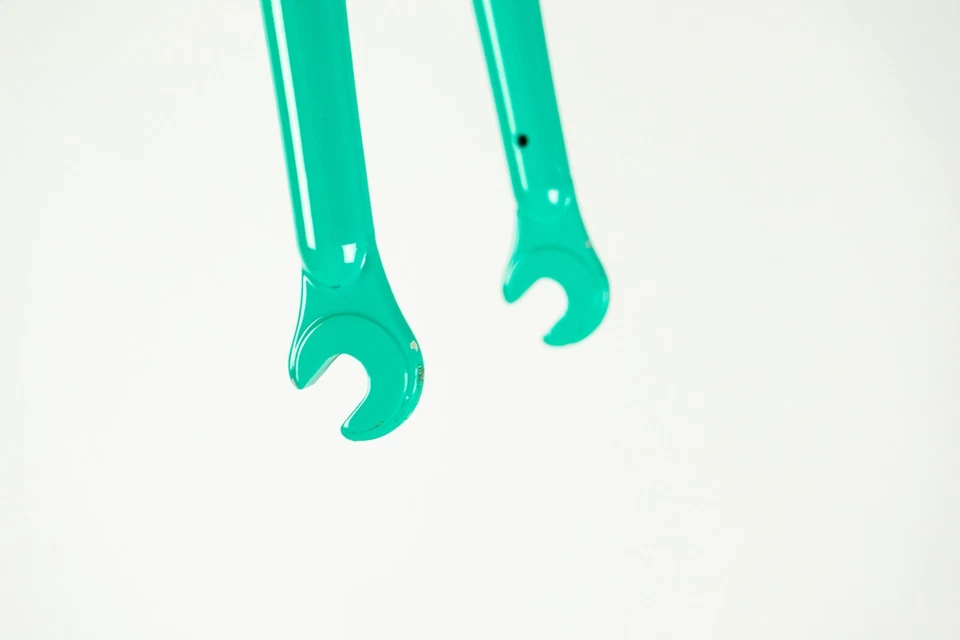 NOS CARRERA STEEL FORK 1" ROAD BIKE 700c THREADED QUILL VINTAGE 90S OLD CELESTE - Image 4 of 4