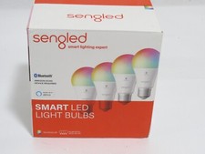 SENGLED SMART LIGHT BULBS LED COLOR CHANGING ALEXA BLUETOOTH MESH DIMMABLE 4 PCK