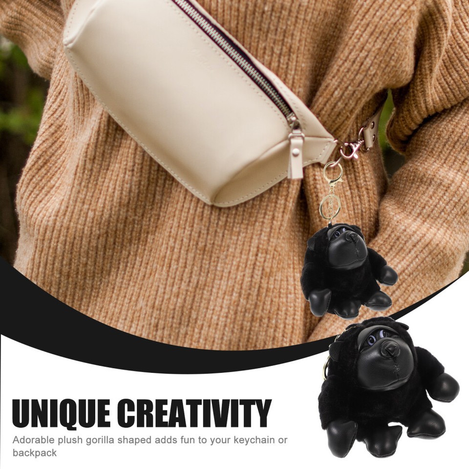 Plush Gorilla Doll Imaginative Design Keychain Lightweight Student eBay