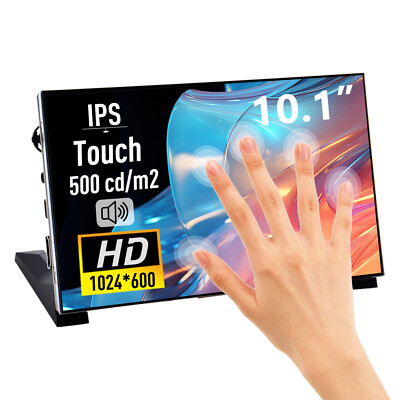 10 inch 1024*600 Display IPS Touch Screen with Brackets for Raspberry Pi/ PC