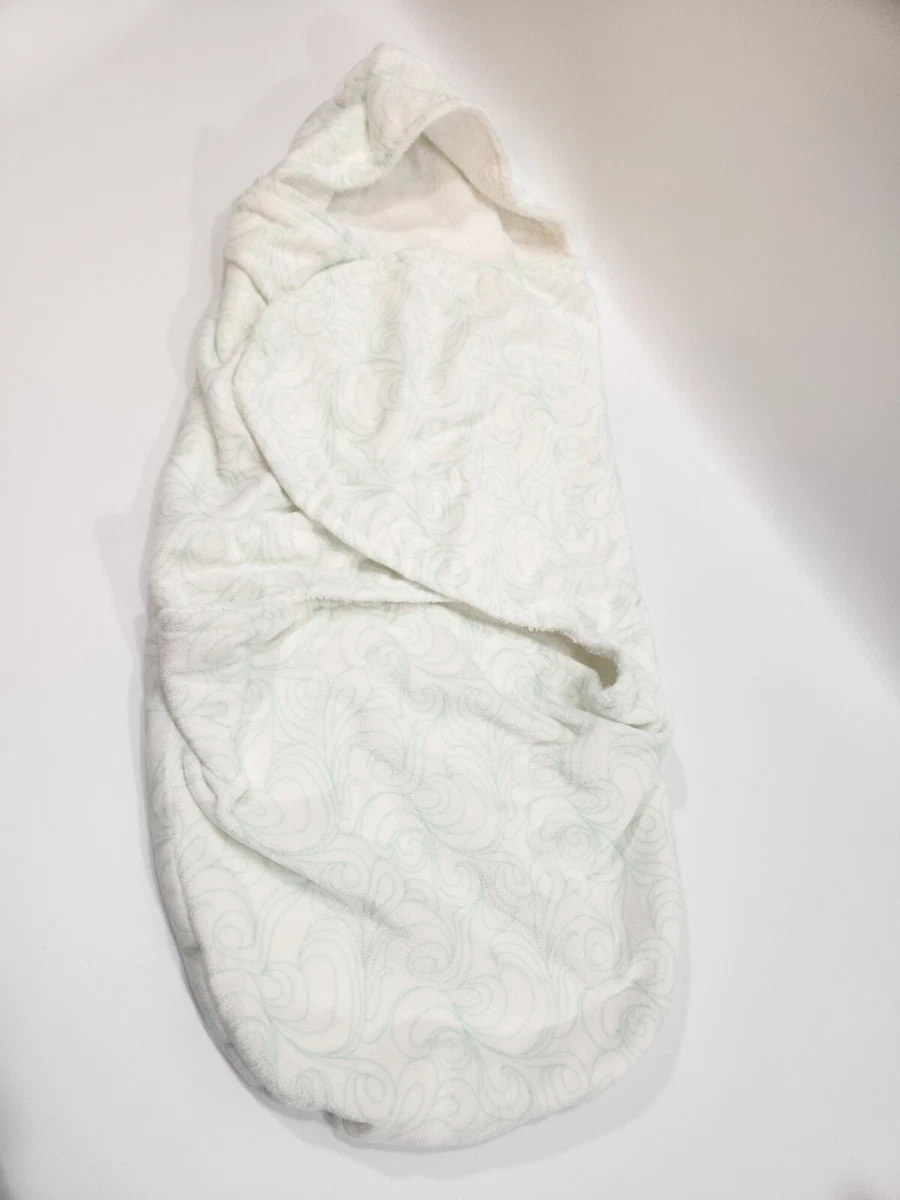 Summer Infant Hooded Towel Pod Swaddle 100 Cotton Terry Velvety RARE