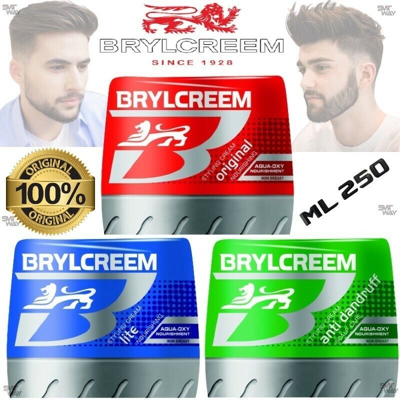 Brylcreem Original Hair Styling Cream for Men 250ml X 5 bottles [FAST  SHIPPING] | eBay