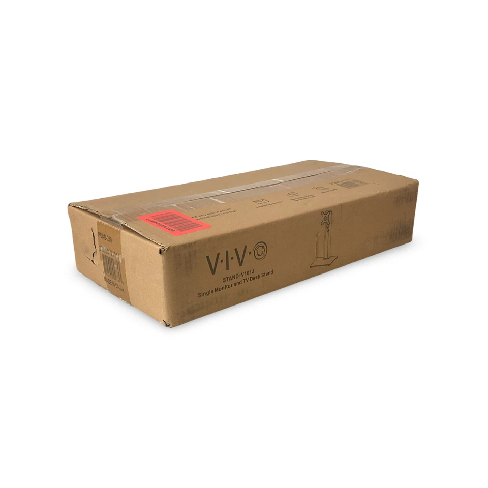 Lot of 10 | Vivo Single Monitor and TV Desk Stand V101J - Image 2 of 3