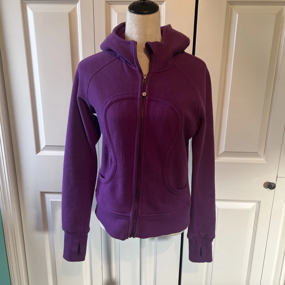 RARE VINTAGE LULULEMON SCUBA HOODIE PURPLE