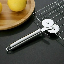 Stainless Steel Professional Pizza Wheel Slicer Kitchen Tool Non Stick Wheel