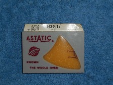 ASTATIC N39-1s Record Needle Stylus Replaces 570 A 79, AA 105, SP 34 New 2 Pack