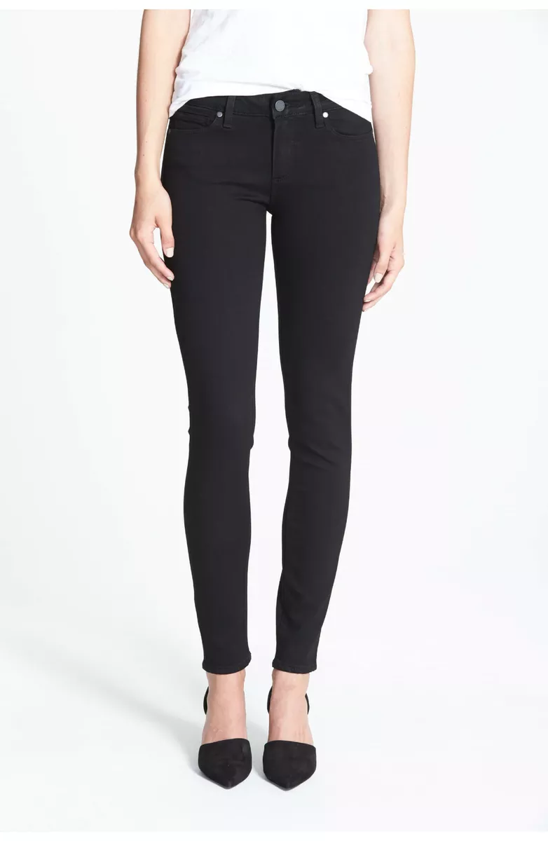 NWT PAIGE Transcend Verdugo Mid Rise Ultra Skinny Jeans Size 30 in