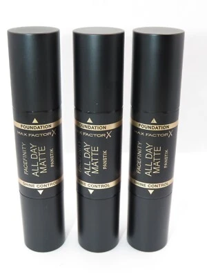MAX FACTOR FACEFINITY ALL DAY MATTE PANSTIK FOUNDATION - CHOOSE YOUR SHADE
