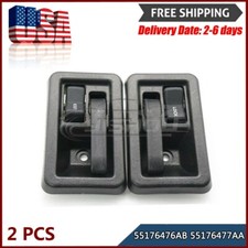 For Jeep Yj Tj Wrangler 1987-2004 Inside Door Handles Interior P Left Right