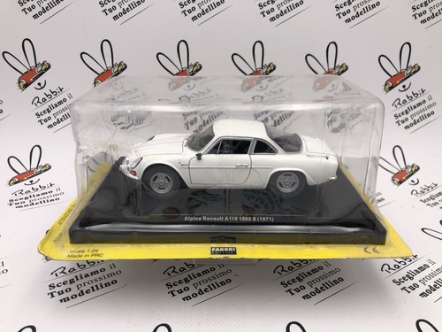 Die Cast " Alpine Renault A110 1600 (1971) " Quattroruote Skala 1/24