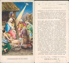  SANTINO DELL'ADAZIONE DEI RE MAGI N.3223