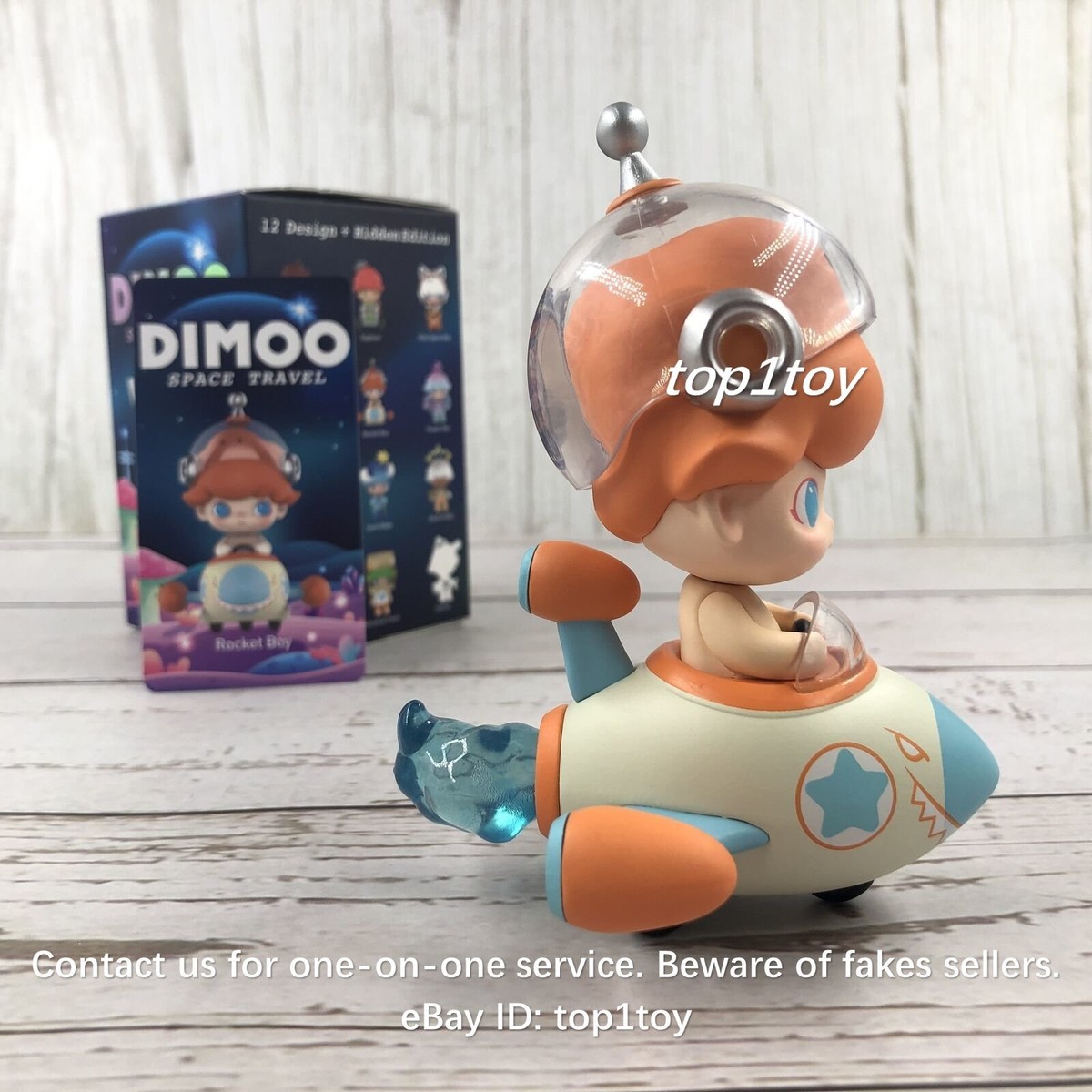 POP MART DIMOO Space Travel Rocket Boy Mini Figure | eBay