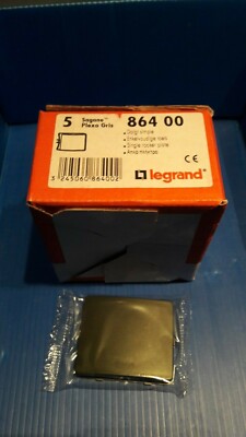 Doigt Enjoliveur Sagane Plexo Gris Legrand Réf. 86400 - 1 Pièce - Neuf Sous Emballage