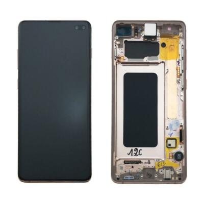 100% ORIGINAL LCD Touchscreen Display Einheit Samsung Galaxy S10+ Plus G975F