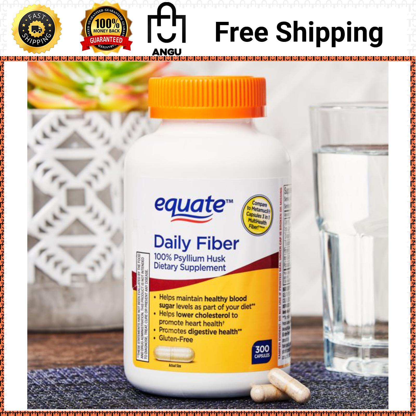 Equate Daily Fiber 100 Psyllium Husk MultiBenefit Supplement 300