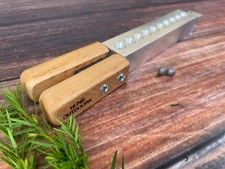 Aluminium mold 8 or 9mm-round ball casting-slingshot ammo-muzzle loader