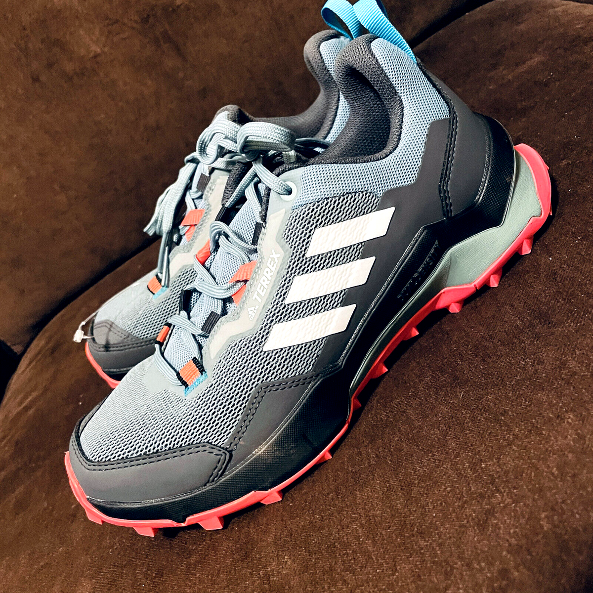 Adidas Women's Terrex Ax4 Hiking Size 8 US Black Pink Grey