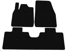 Schwarz Fußmatten Velour für Ford Mustang MACH-E 2020-... Autoteppiche, 14xRand