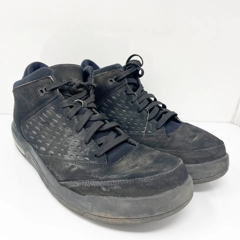 Tênis de basquete Nike masculino Air Jordan Flight Origin 4 921196 preto tamanho 13 - Imagem 2 de 4