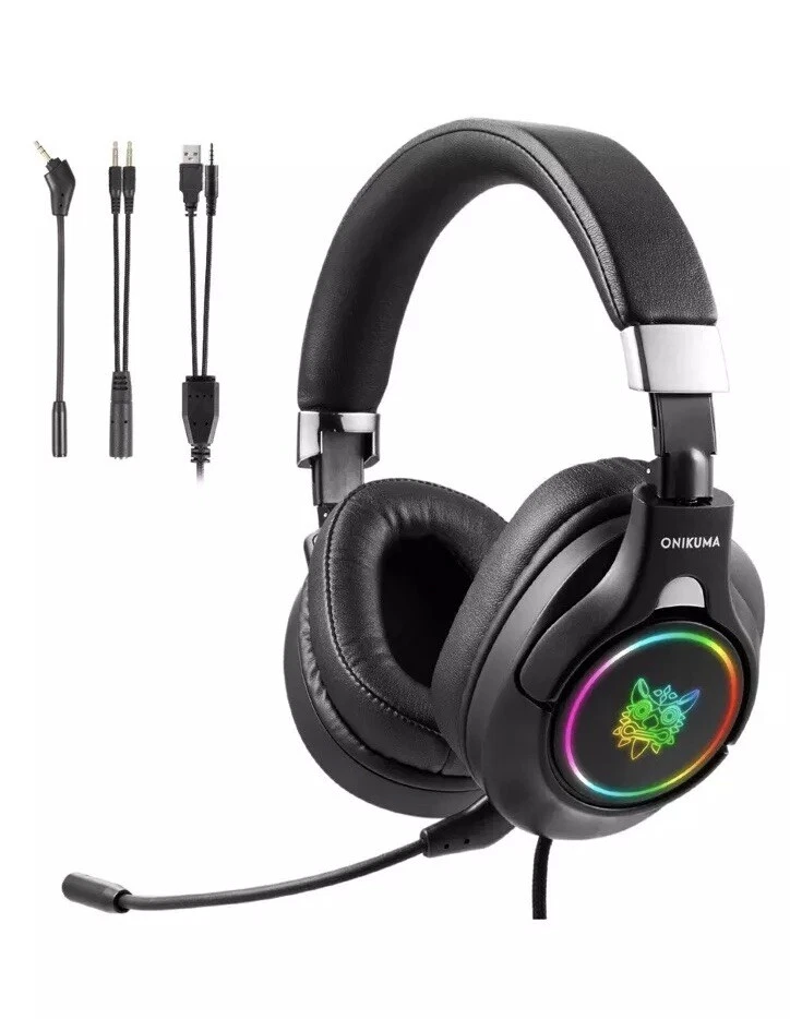 Onikuma K15 Wired PC Gaming Headphone with Mic Earphone 3.5mm for PS4 PC - Image 3 of 4