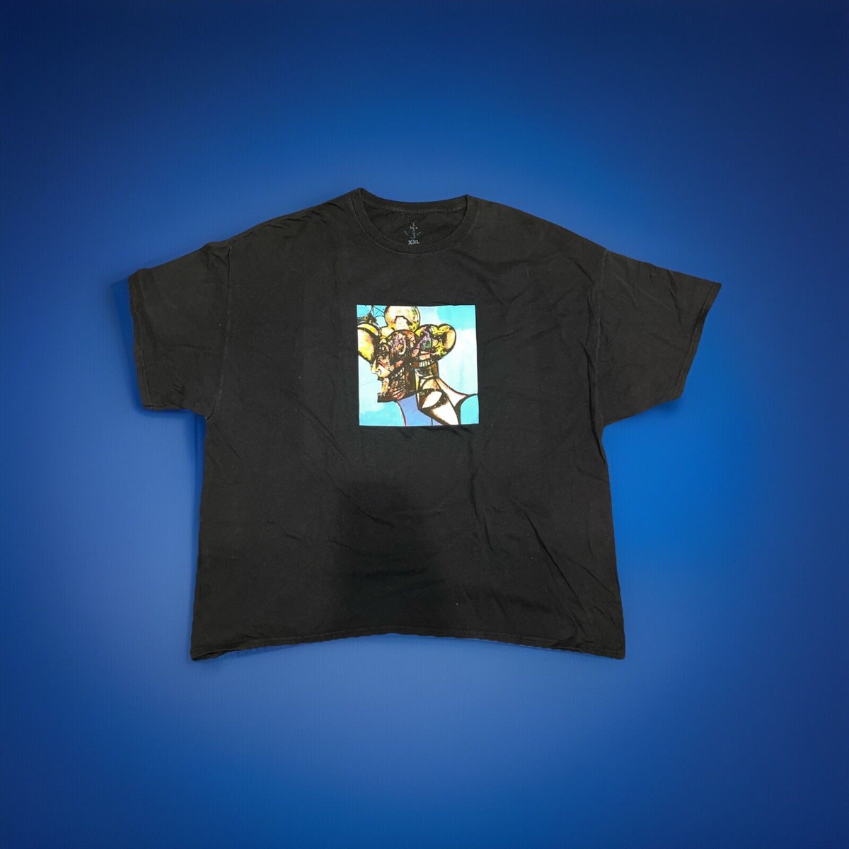 Travis Scott × George Condo Tシャツ XL XXL Travis Scott x George Condo Portrait Of Travis Cactus