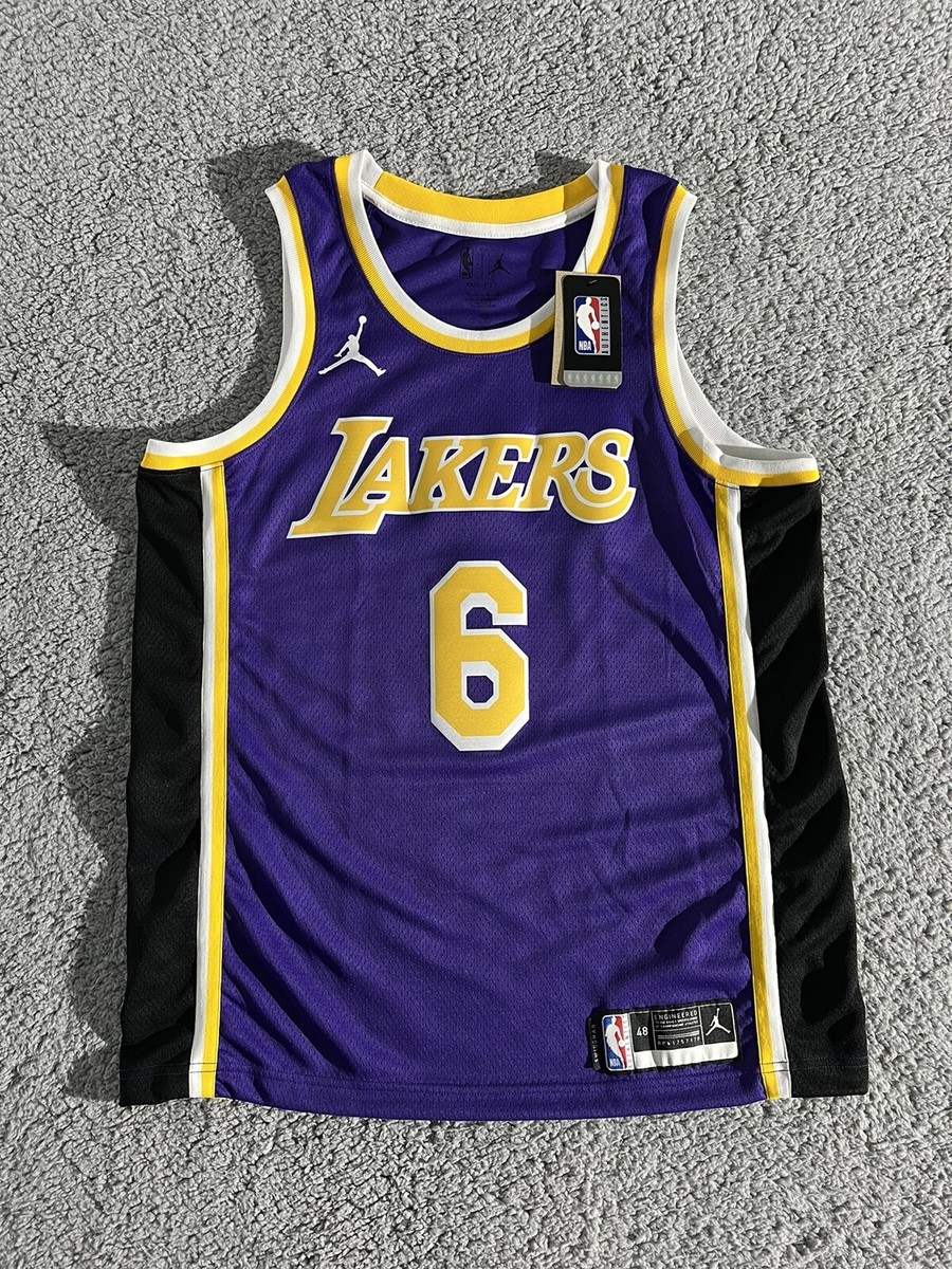 LeBron James Los Angeles Lakers Jordan Brand 2021/22 Swingman