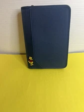 Vtg. At A Glance Planner 6-Rings Binder Winnie The Pooh ~ Zip Closure.