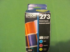 Epson 273 Color Ink Cartridge - Cyan Magenta Yellow Black