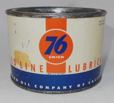 Vtg. UNION 76 Oil Co. Red Line Lubricants One Pound Can