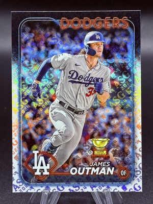 2024 Topps James Outman All-Star Game Logo Variation ASG Holo Foil SP Dodgers