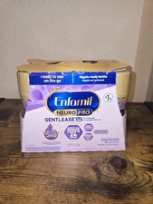 NEW, ENFAMIL NEUROPRO GENTLEASE FORMULA, READY TO USE, 6 CT, 8fl OZ EA. EXP 2/26