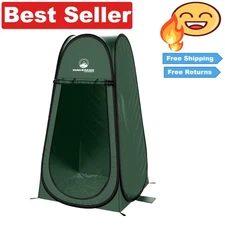 Water-Resistant Pop Up Tent - Dressing Room & Portable Toilet Stall for Outdoors