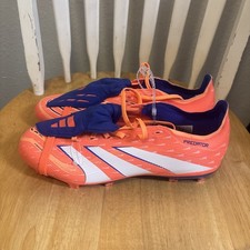 adidas Predator League FT FG MG Mens Size 10 Cloud White Beam Orange JI1112