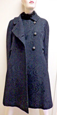 Golet Original Vintage 1960s Dress Coat Set Ensemble Dyed Mink Fur Brocade