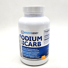 Sodium Bicarbonate 650mg 120 Cap Delayed Release Support Kidney Function 01/28