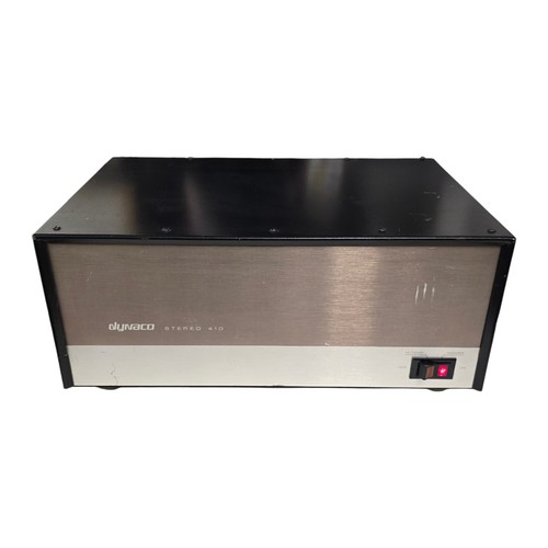 Vintage Dynaco Stereo 410 Power Amplifier 200W RMS Ch Audiophile Tested Working