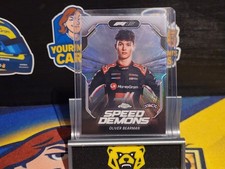2025 Topps Chrome Formula 1 F1 Oliver Bearman Speed Demons Rookie Refractor Rc