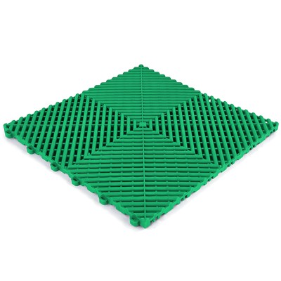 RAMROXX Performance Bodenfliese Garagenboden Floor Grün 40x40cm