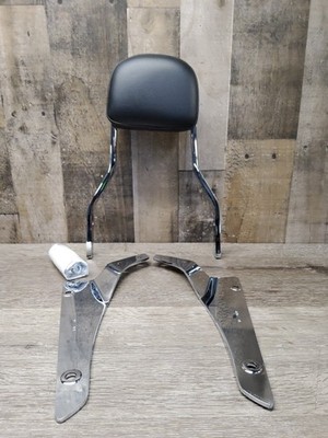 Cobra Short Square Sissy Bar Chrome 02-5661 Honda VTX1300