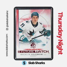 2024 UPPER DECK SP AUTHENTIC MACKLIN CELEBRINI LIMITED RED FUTURE WATCH ROOKIE