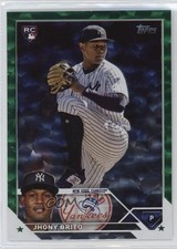 2023 Topps Update Green Foil /499 Jhony Brito #US279 0f21