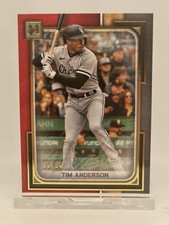 2023 Topps Museum Collection Tim Anderson #74 Ruby /50 Cubs