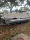 2000 Fiesta Marine Pontoon Sun Fisher 18' Boat w/ Title, Registration & Trailer