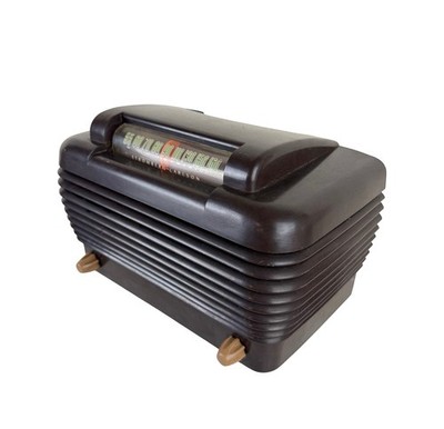 Vintage Stormberg Carlson Model 1500H AM Tube Radio Bakelite Brown Casing WORKS