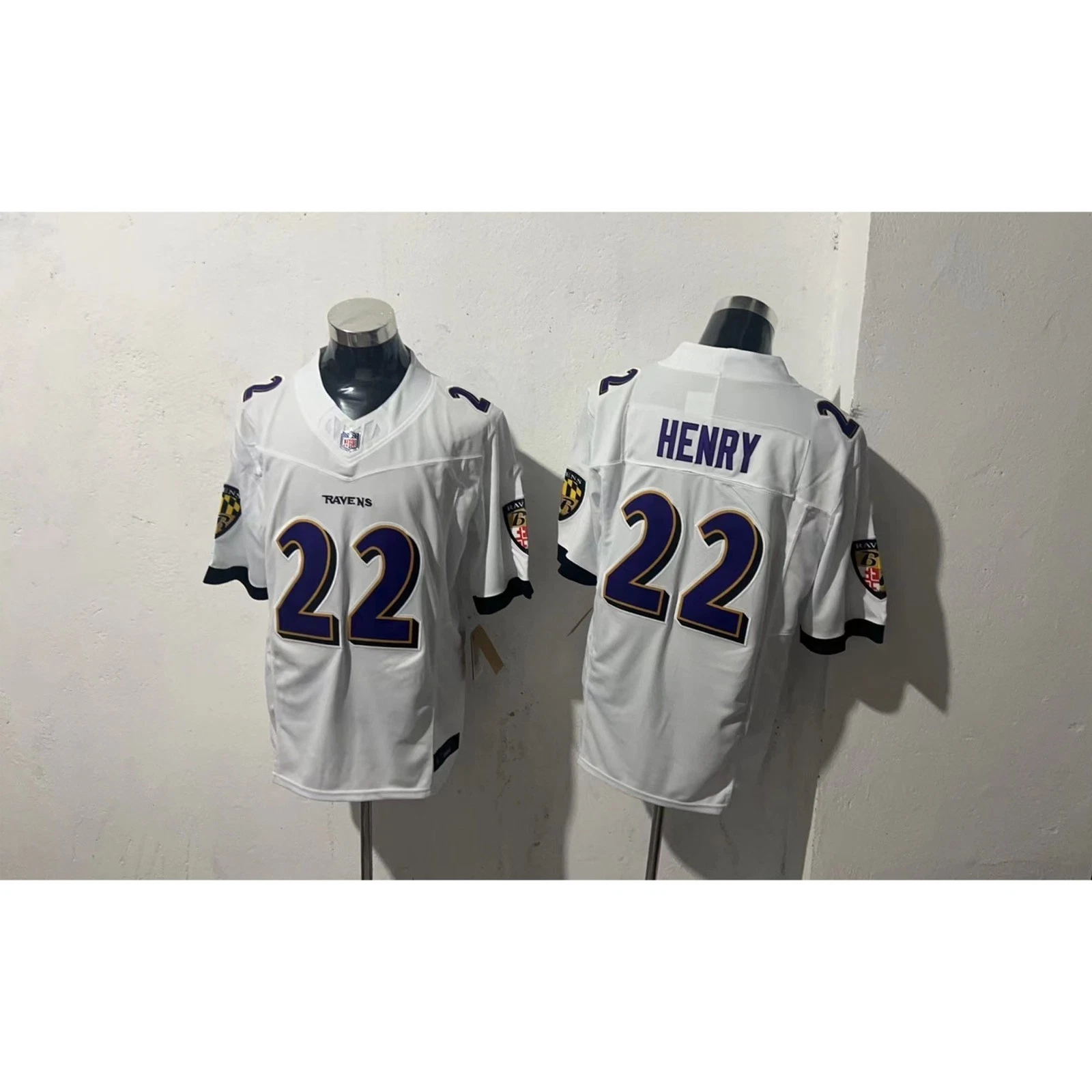 Ravenss Men's/Youth#22 Derrick Henry Player Jersey All Size