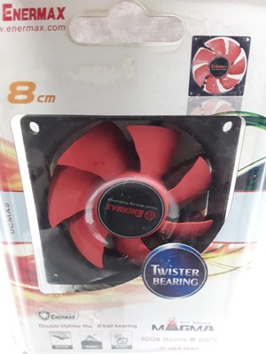 ENERMAX MAGMA 8cm Case Fan Twister Bearing UCMA8 Red